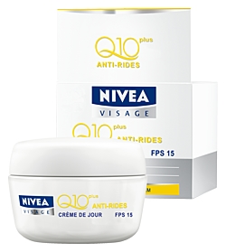 chaos dood Vlak Nivea Visage Q10 Plus Anti-Wrinkle Day Cream with UVA protection –  CosmetoScope